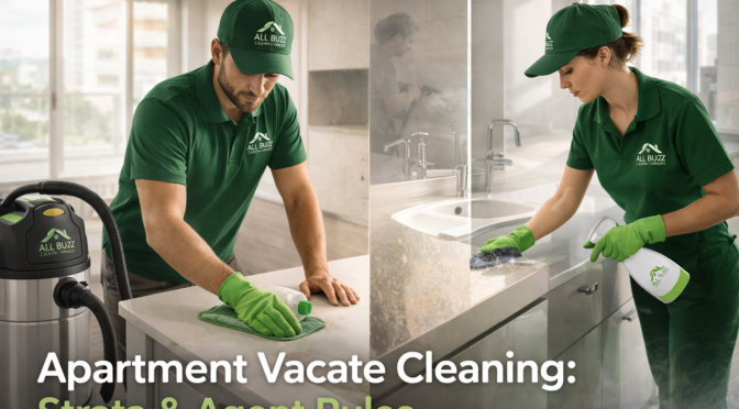 Apartment Vacate Cleaning: Strata & Agent Rules