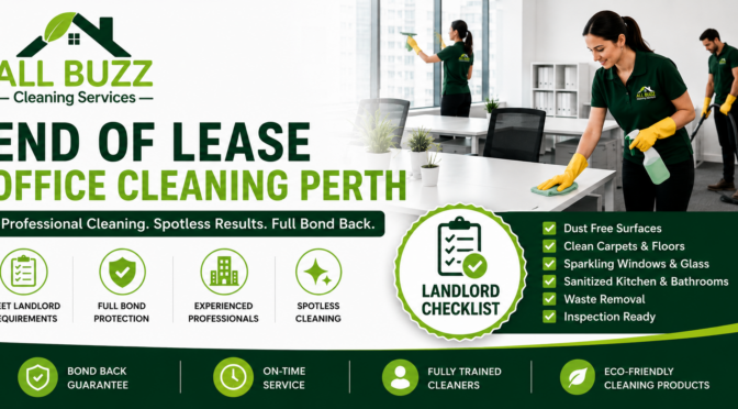 End of Lease Office Cleaning in Perth