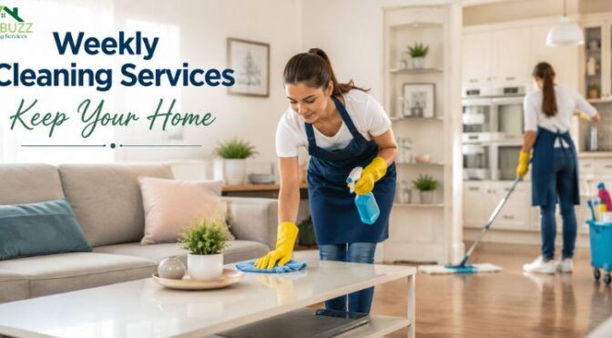 How Weekly Cleaning Services Keep Your Home Germ-Free All Year