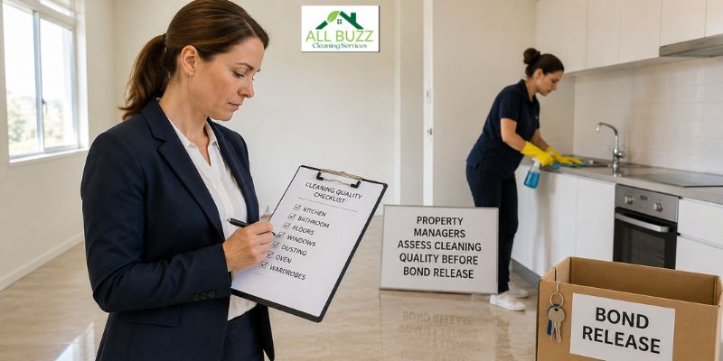 Property Managers Assess Cleaning Quality Before Bond Release